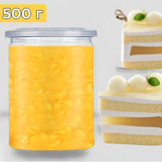 Конфитюр готовая начинка Лимон с цедрой, 500 г 