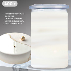 Глазурь зеркальная гляссаж Белая For Cake, 400 г