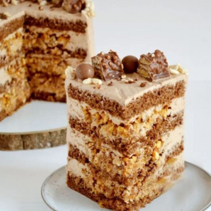 Паста белый шоколад-фундук For Cake, 200 г 