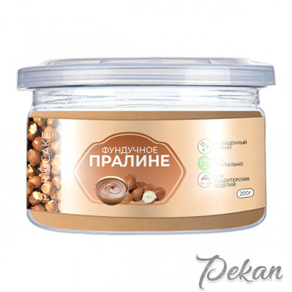 Фундучное пралине For Cake, 200 г Фундучное пралине For Cake, 200 г