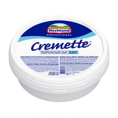 Творожный сыр Cremette, 2,2 кг