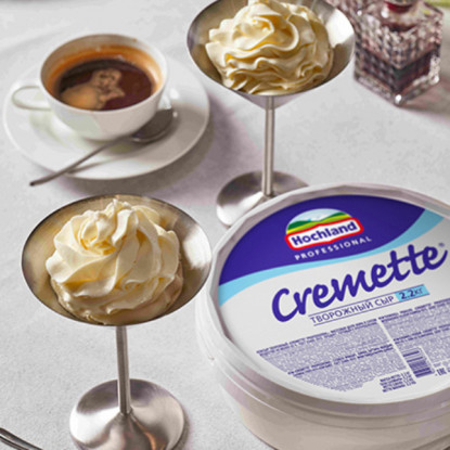 Творожный сыр Cremette, 2,2 кг