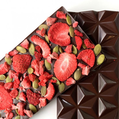 Сублимированная Клубника слайсы For Cake, 20 г