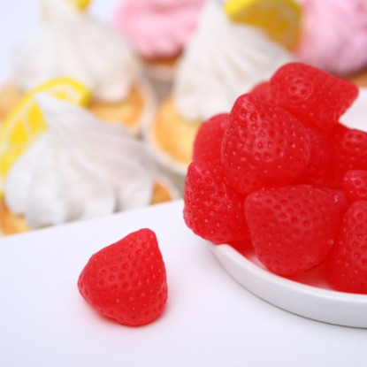 Мармелад фигурный Клубника, 24 шт