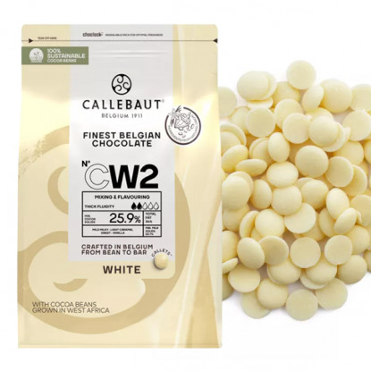 Шоколад белый 25.9% Callebaut, 1 кг Шоколад белый 25.9% Callebaut, 1 кг
