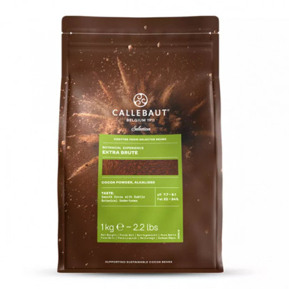 Какао-порошок 22-24% Extra Brute Cacao Barry, 1 кг Какао-порошок 22-24% Extra Brute Cacao Barry, 1 кг