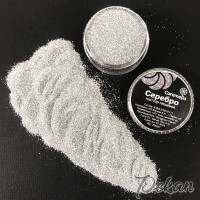 Глиттер пищевой Серебро Caramella, 5 г