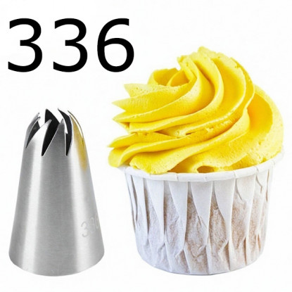 Насадка закрытая роза 8 лучей №336